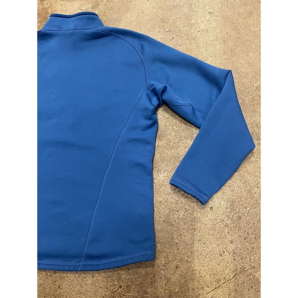 VTG Arc'teryx Sweatshirt Mens Large Blue 1/4 Zip Polartec Fleece Pullover Hiking - Picture 13 of 16
